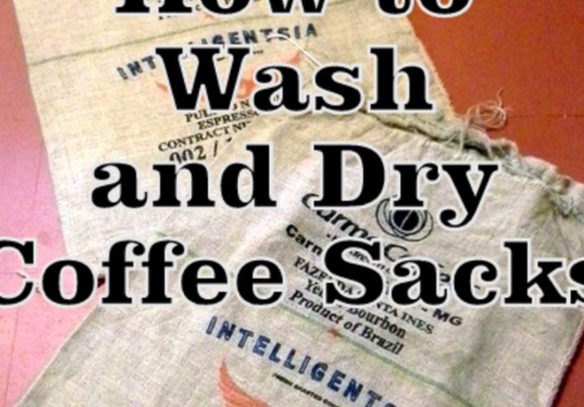 Tips for Washing and Drying Coffee Sacks