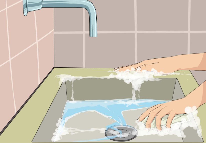 3 Ways to Give a Baby a Bath in the Sink