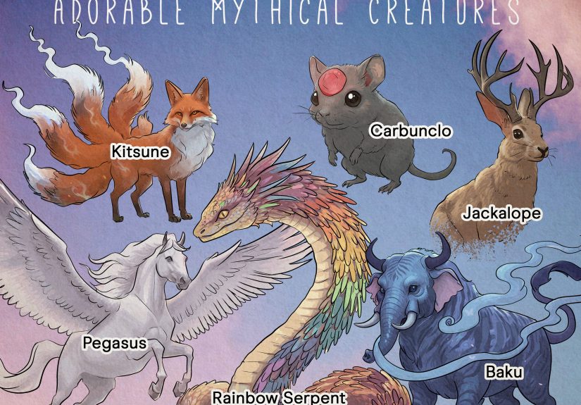 40 Cute Mythical Creatures From Around the World