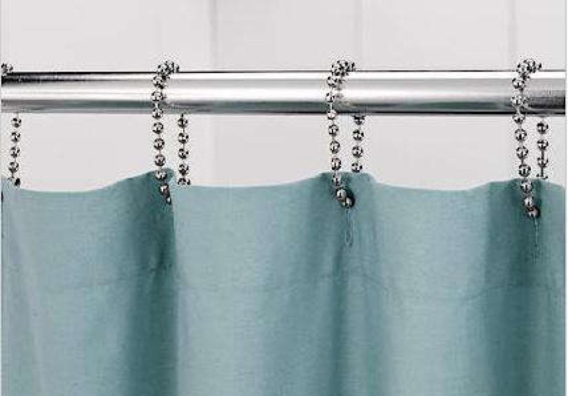 Bath: Ball Chain Shower Curtain Rings