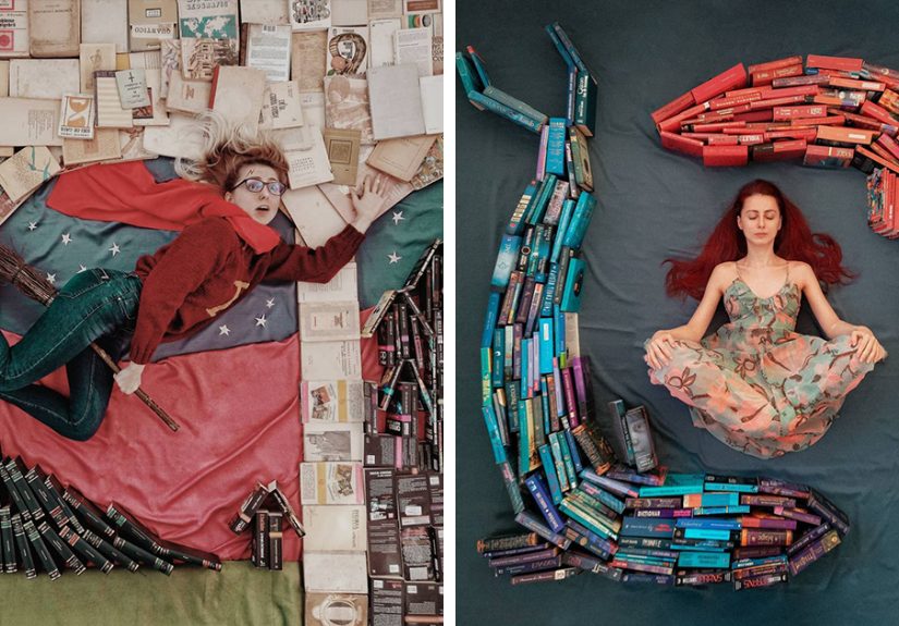 Bibliophile And Photographer Combines Two Hobbies In 30 Impressive Installations