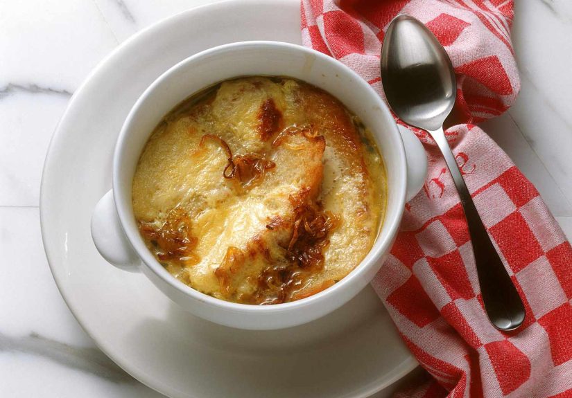 German Onion Soup (Ueberbackene Zwiebelsuppe) Recipe