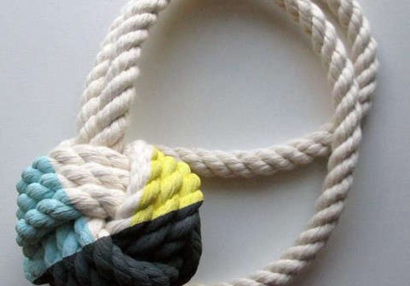 Hand Painted Knot - Medium
