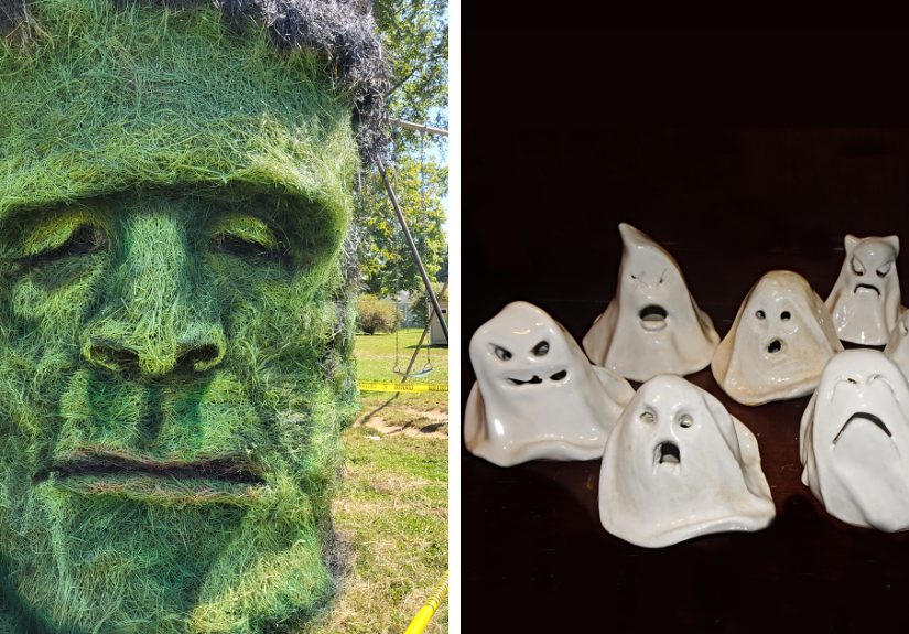 Hey Pandas, Show Us An Art Project That You Did For Halloween