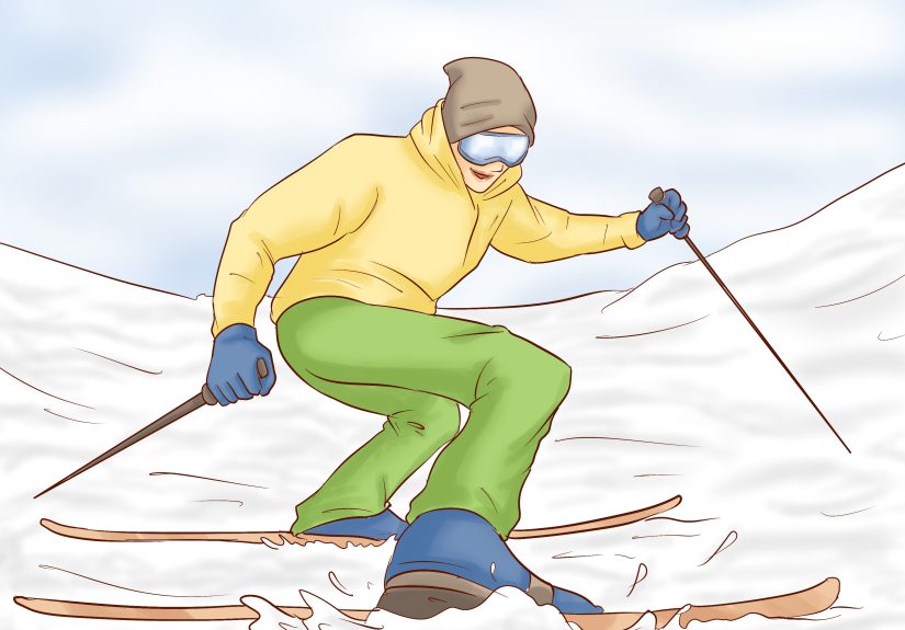 How to Alpine Ski if You Are a Beginner: 15 Steps