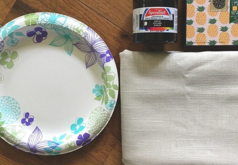 How to Create a Gorgeous Personalized Stamped Tablecloth