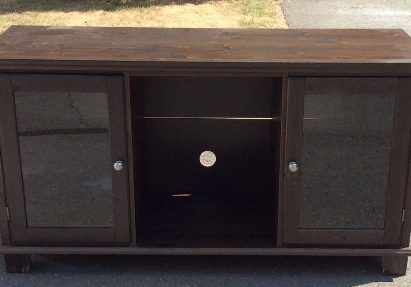 Ikea Cabinet Refreshed With a Shabby Chic, Coastal Look