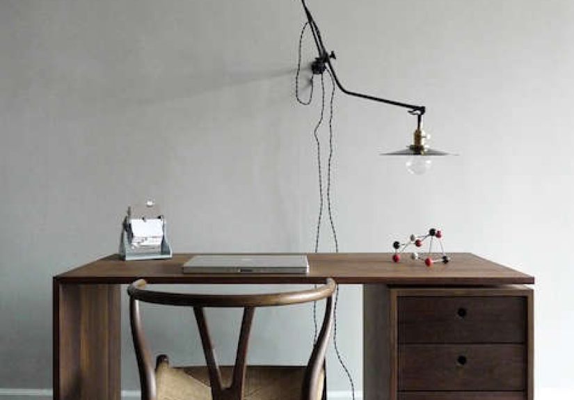 Lighting: Workstead Bent Wall Lamp