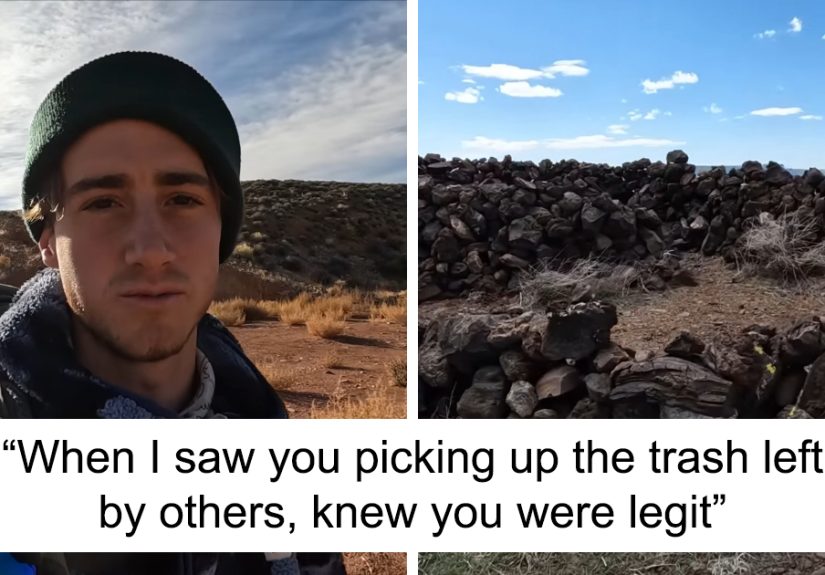 Man Left With “More Questions Than Answers” After Hiking To Eerie Site He Found On Google Earth