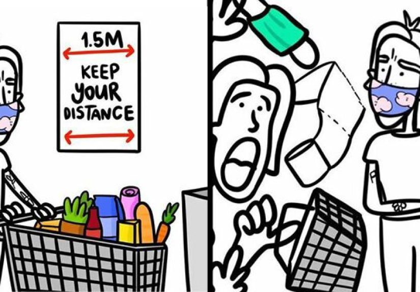 My 50 Comics Represent The Common Everyday Struggles Of 2020