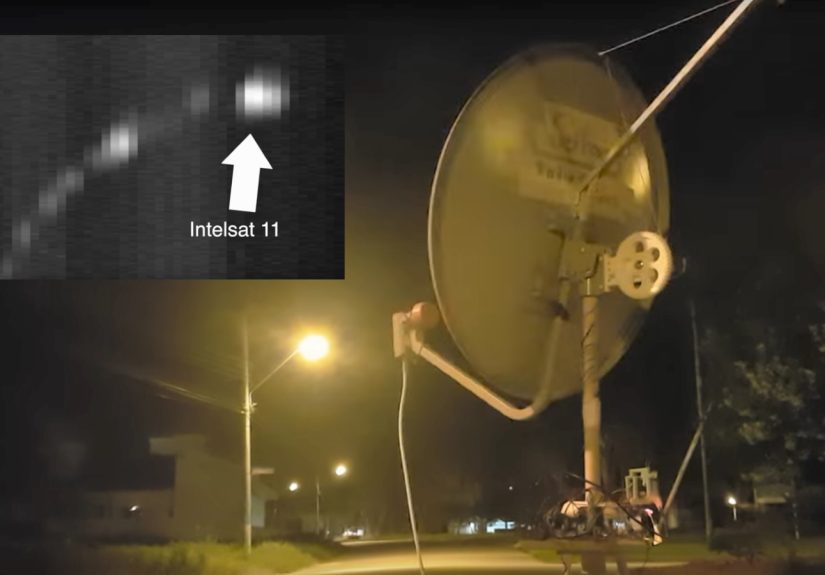 See Satellites With A Simple Radio Telescope