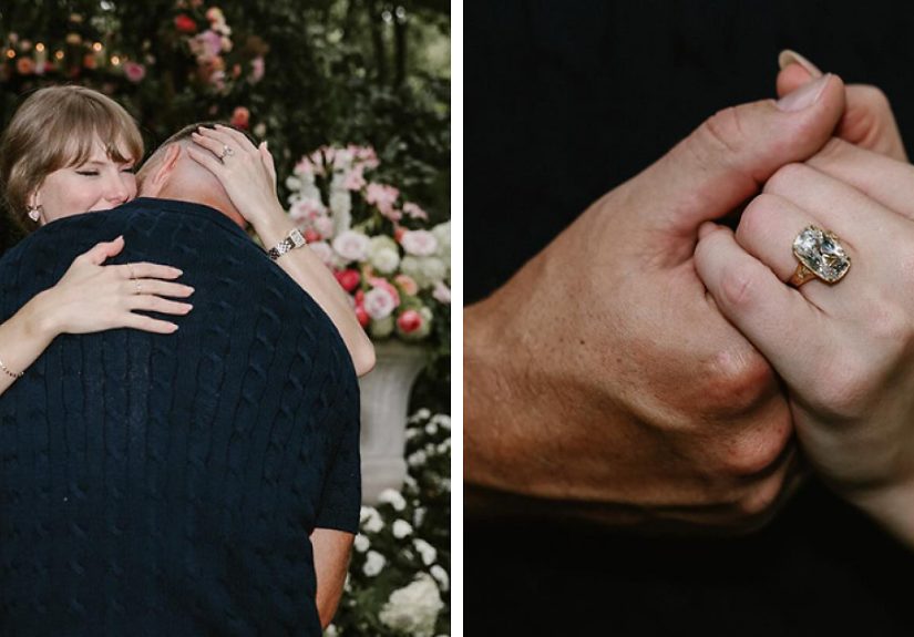 Swifties Spot Secret Engraving In Taylor Swift's $1M Engagement Ring