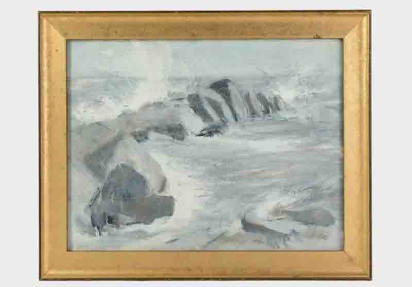 Vintage Ocean Scape