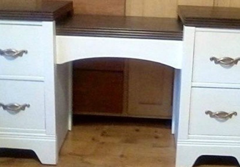 Waterfall Vanity Refinish