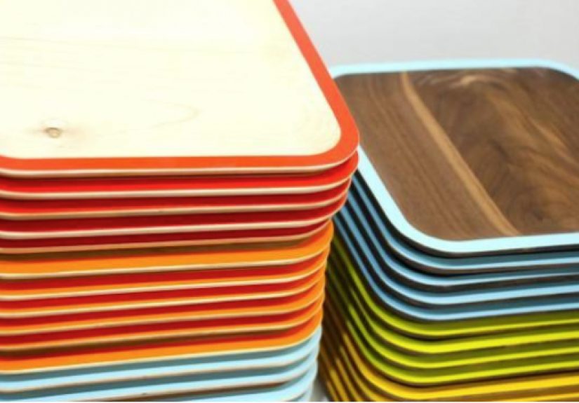 Wood Plates with Child Appeal